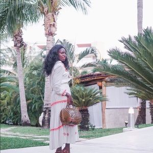 Chic Wish Stay Romance Embroidered Maxi Dress